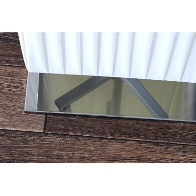 Podłogowa lampa Long biała XXL 190 cm