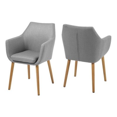 Krzesło Bob Fabric szare Nora