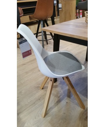 plastikowe krzesla biale z poduszka wygodne