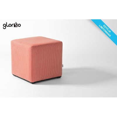 Pufa Classic Ludwiko puf czerwony