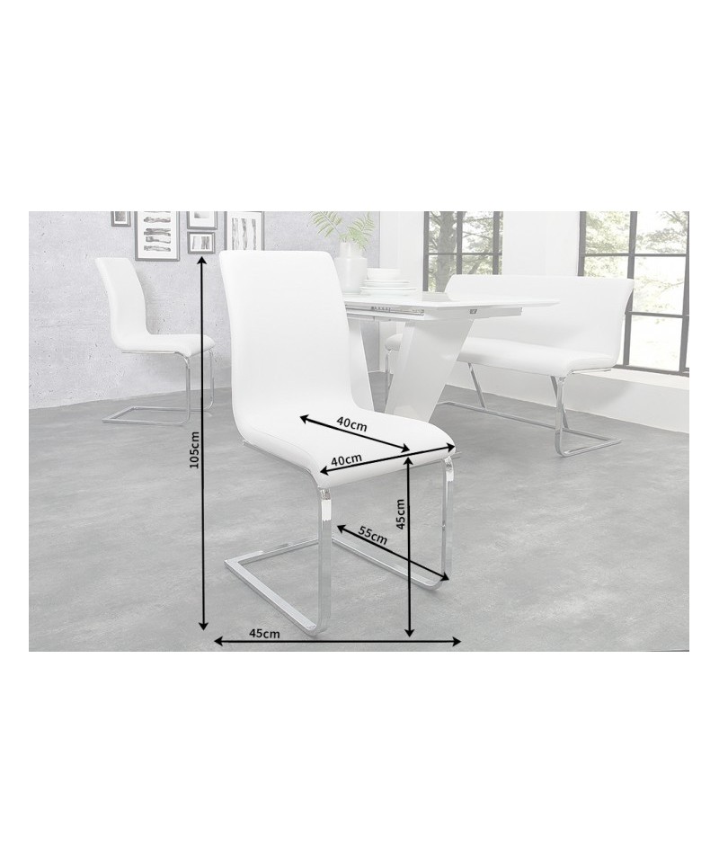 Krzesło Simple White