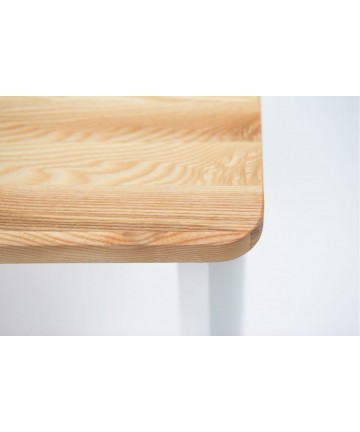 Stół Triventi 120 nogi zaokrągone stoły drewniane jesion