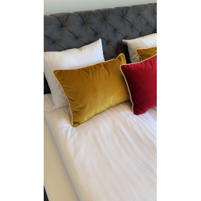 Poduszka Classic Deluxe King ozdobiona włoskim sznurkiem dekoracyjna ozdobna poduszka 40 x 60