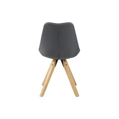 designerskie krzesla do kuchni szare modne