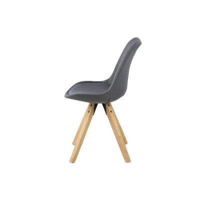 designerskie krzesla do kuchni szare modne