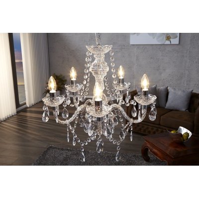 eksluzywne lampy wiszące do salonu w stylu glamour