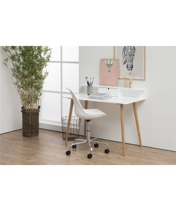 biurowe krzesla biale nowoczesne mlodziezowe