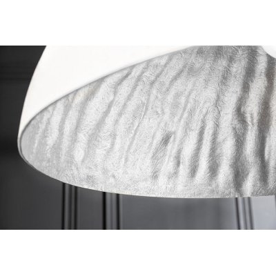 Lampa wisząca Atelier biało srebrna 70