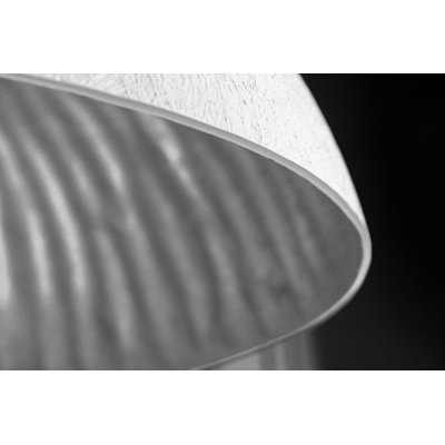 Lampa wisząca Atelier biało srebrna 70