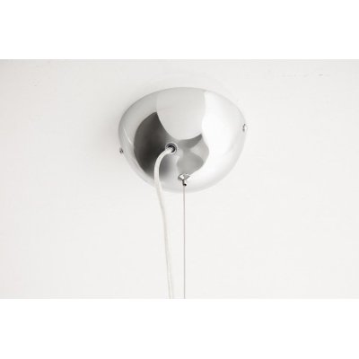 Lampa wisząca Atelier biało srebrna 70