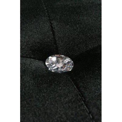Pufa Pic Diamond Czarna pufy welur