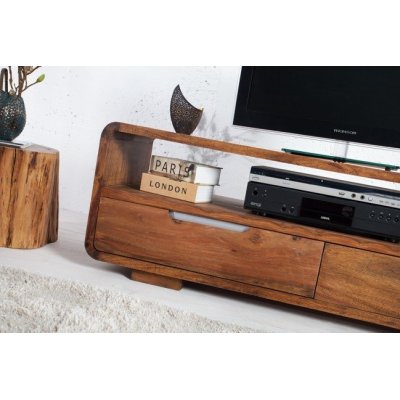 Szafka pod telewizor Brick z drewna 130