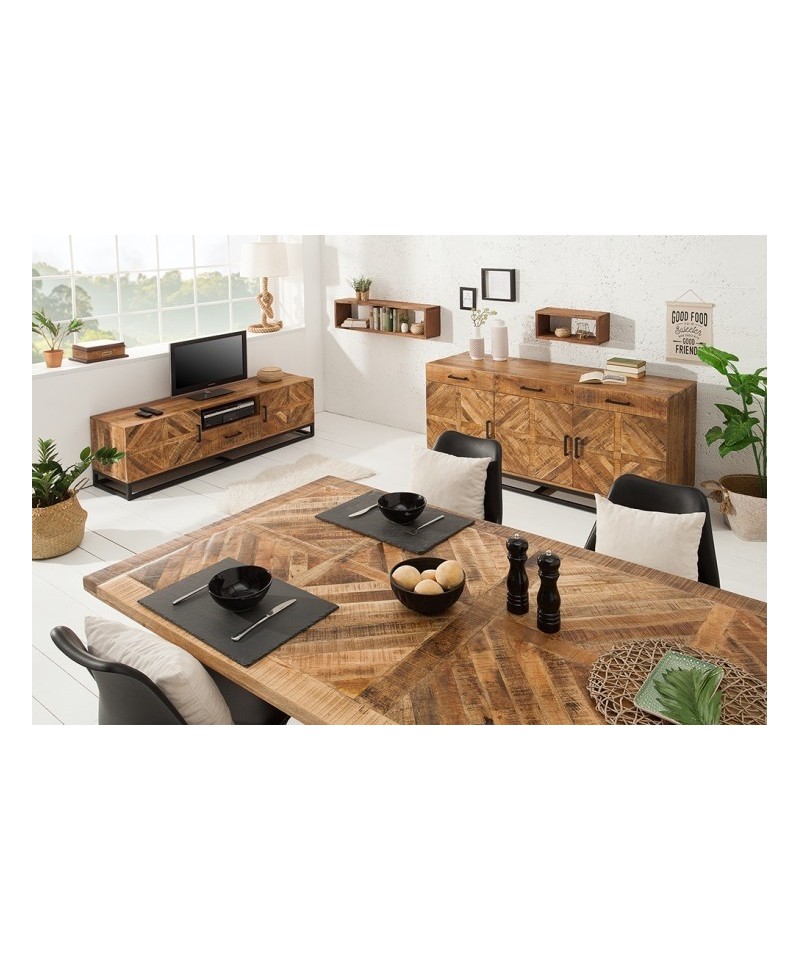 modny drewniany stół który idealnie podkreśli Twoją jadalnie 