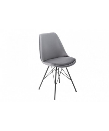 designerskie krzesło wykonane z aksamitnej tkaniny