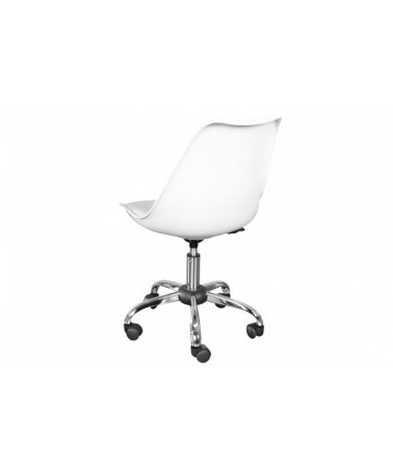 biurowe krzesla biale nowoczesne mlodziezowe