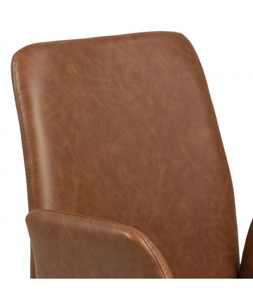 Krzesło obrotowe Maja brązowe