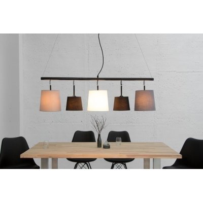 designerska lampa nad stół 