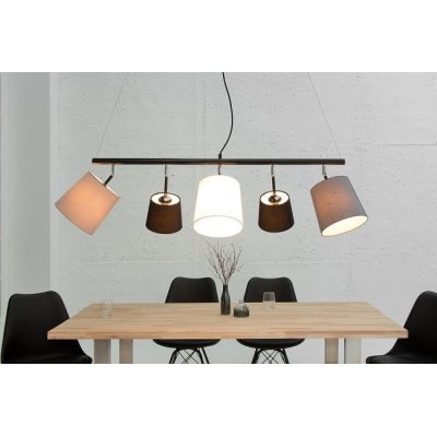 designerska lampa nad stół 