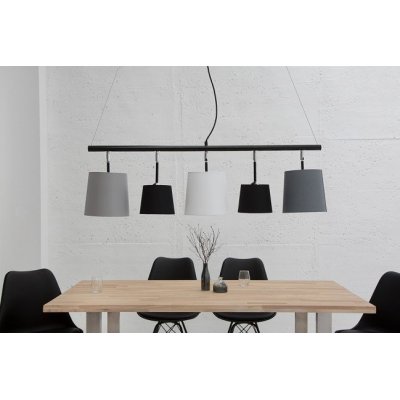 designerska lampa nad stół 