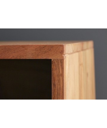 Drewniana loftowa komoda z szufladami