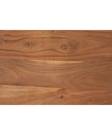 Drewniana ława kawowa z szufladami