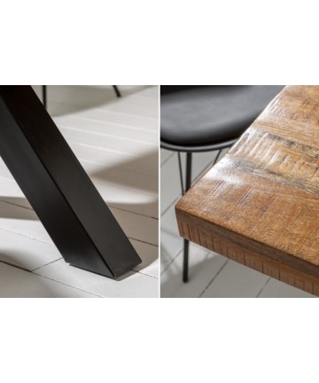 olśniewający stół z litego drewna który wpasuje się w każde wnętrze