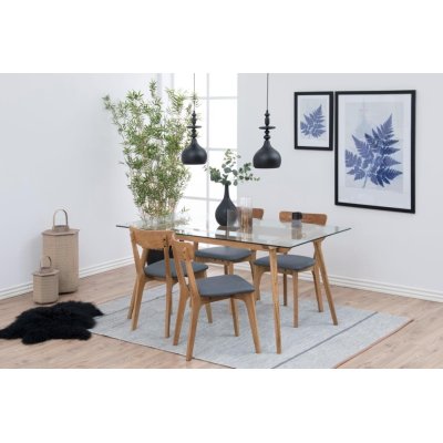 Krzesło Natur Dark Grey