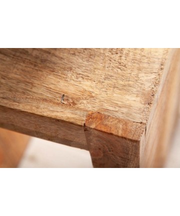 Designerski stolik drewniany