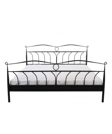 Łóżko Stella Czarne 180 x 200 