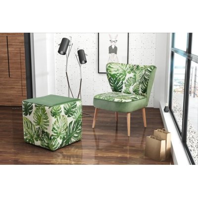 Fotel Jungle - Drom - klubowy fotel w liście - Modo4u.pl