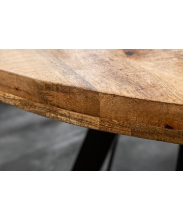 Stół okrągły Multi z litego drewna 