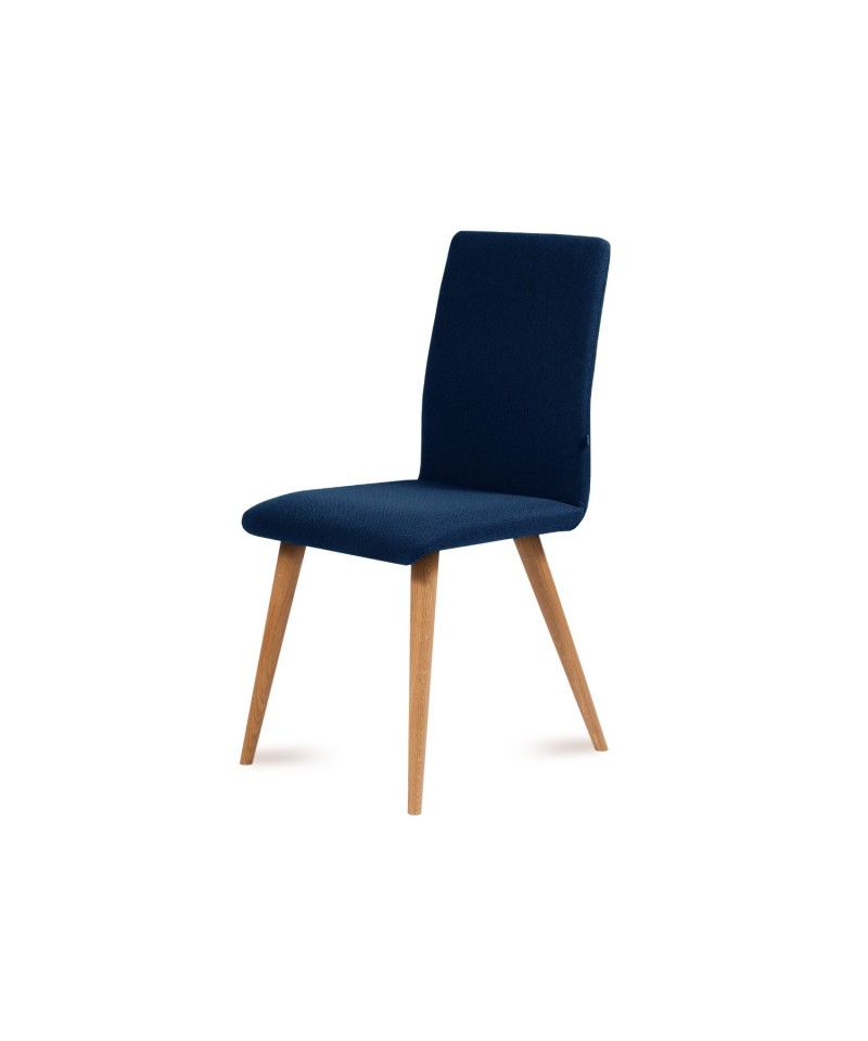 Krzesło Classic Slim dębowe tapicerowane dowolny kolor nogi okrągłe