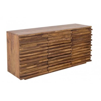 Ryflowana komoda Box sheesham