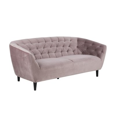 Sofa Riana 3 osobowa pudrowy róż