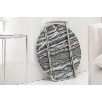 Ława Nobile Marmur Ring Szara 62 