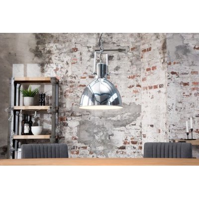Lampa wisząca Factory chromowana 40
