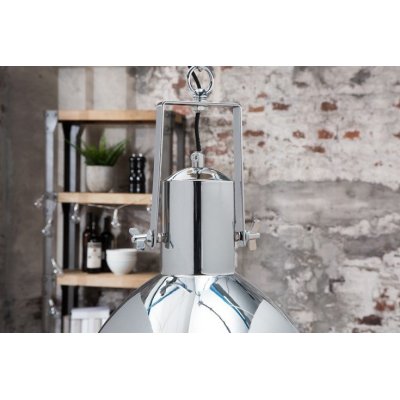 Lampa wisząca Factory chromowana 40