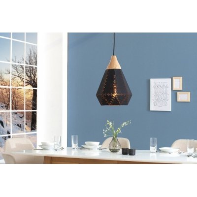 designerska lampa wisząca w skandynawskim stylu 