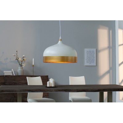 designerska lampa wisząca nad stół 
