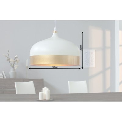 designerska lampa wisząca nad stół