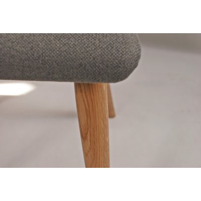 Krzesło Classic Slim dębowe tapicerowane dowolny kolor nogi okrągłe
