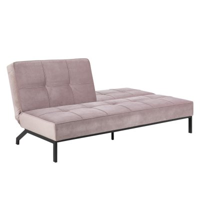 Sofa Split Velvet pudrowy róż