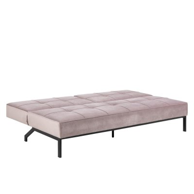 Sofa Split Velvet pudrowy róż