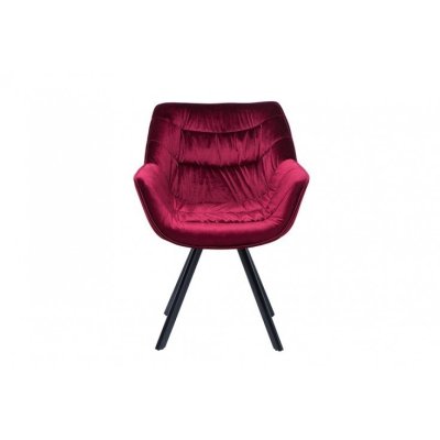 Krzesło Miami Bordowe Velvet