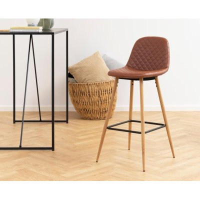 Hoker Edi brązowy romb Wood