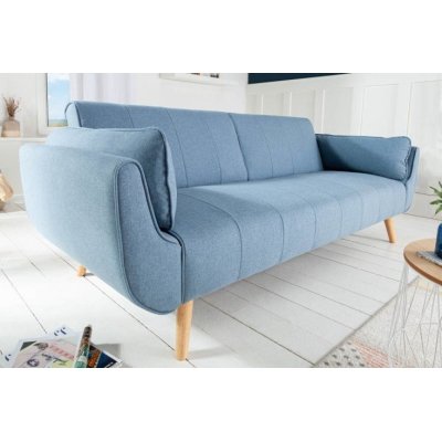Rozkładana sofa Monaco jasnoniebieska
