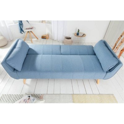 Rozkładana sofa Monaco jasnoniebieska