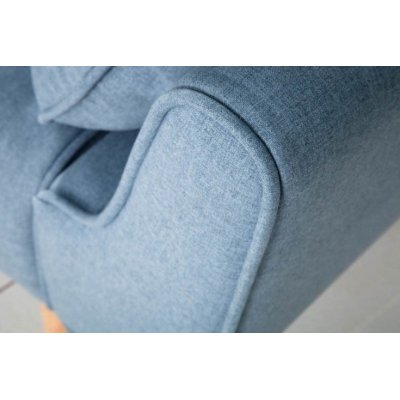 Rozkładana sofa Monaco jasnoniebieska
