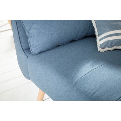 Rozkładana sofa Monaco jasnoniebieska