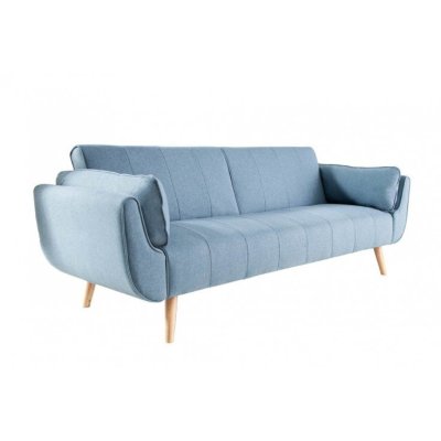 Rozkładana sofa Monaco jasnoniebieska